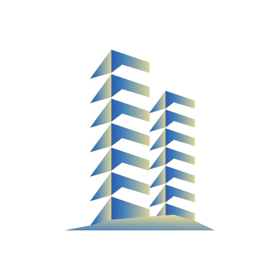 Building construction logo design template vector