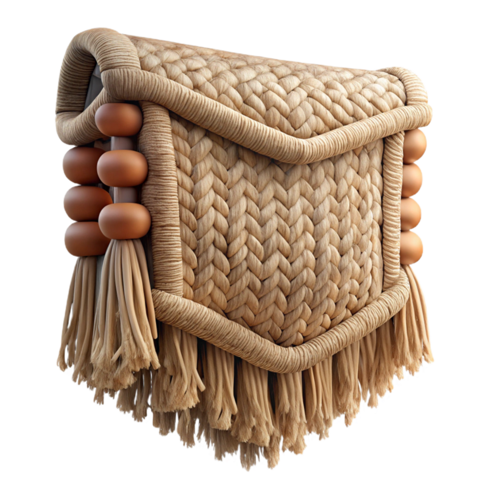 elegant modern Natural Fiber Tapestry Cutout with Soft Lighting high quality png