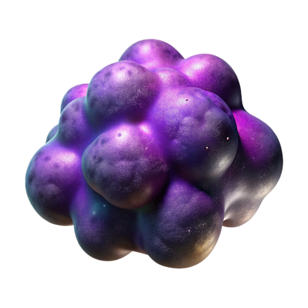 beautiful creative Nebula Clouds Isolated Element with Purple Hues exclusive png