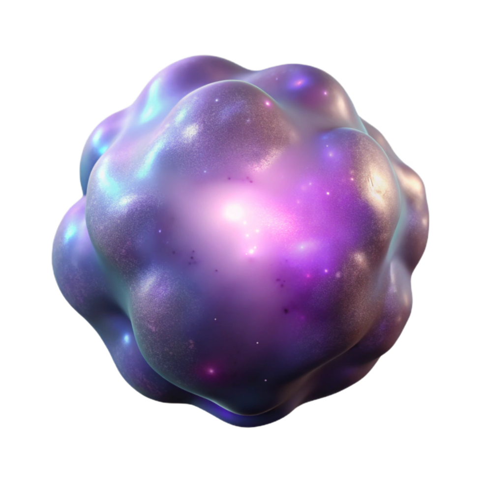 beautiful artistic Nebula Glow Ethereal Light Transparent Element detailed png
