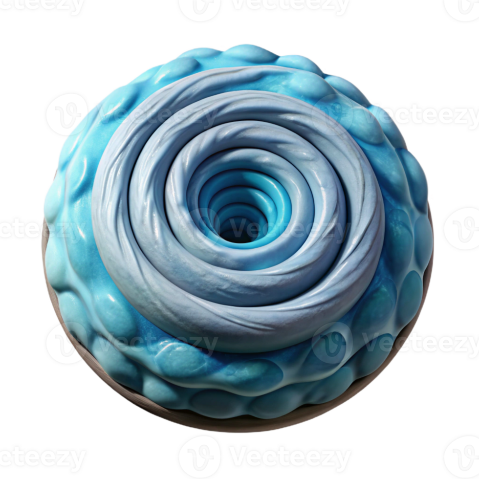 stunning creative Ocean Vortex Top View Isolated Cutout Element professional png