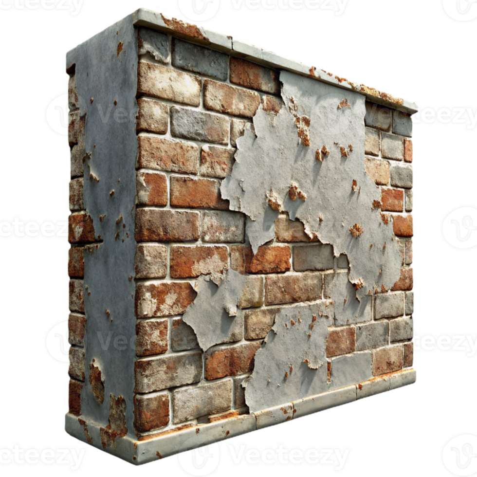 extraordinary traditional Old Wall Texture Isolated with Peeling Paint Layers exclusive png
