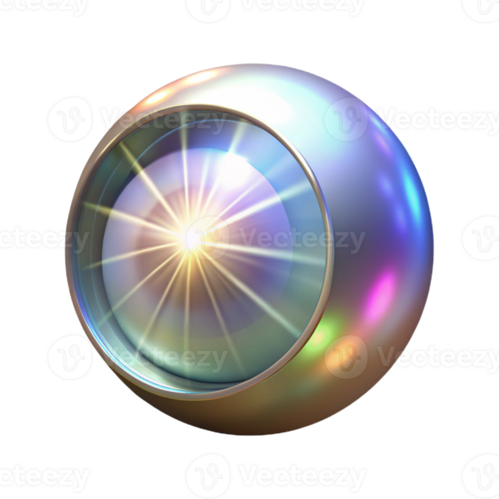 wonderful minimalist Optical Lens Flare Cutout Transparent Background authentic png