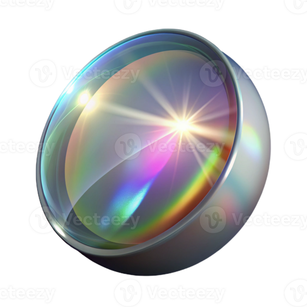 magnificent abstract Optical Lens Flare Cutout Transparent Background high resolution png