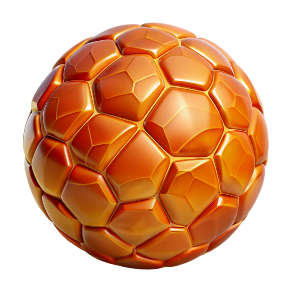magnificent artistic Orange Stained Glass Texture Isolated Background genuine png