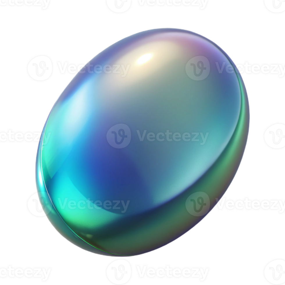 stunning modern Oval Glass Distortion Reflection Isolated Element exclusive png