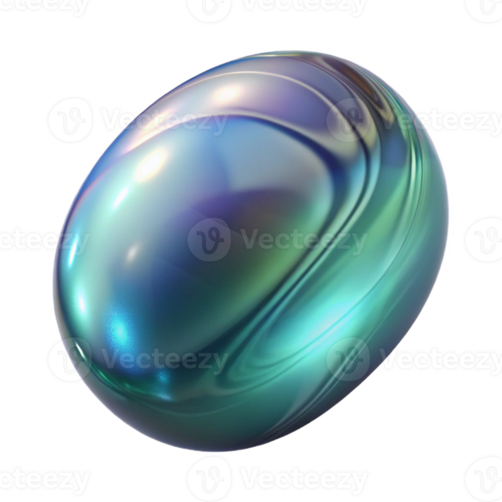 magnificent traditional Oval Glass Distortion Reflection Isolated Element png