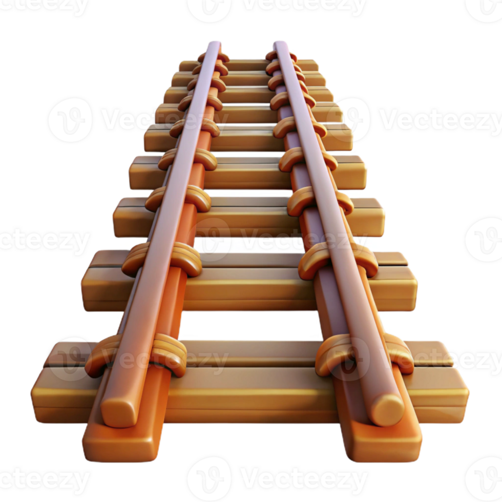 elegant rustic Parallel Tracks High Contrast Lighting Cutout detailed png