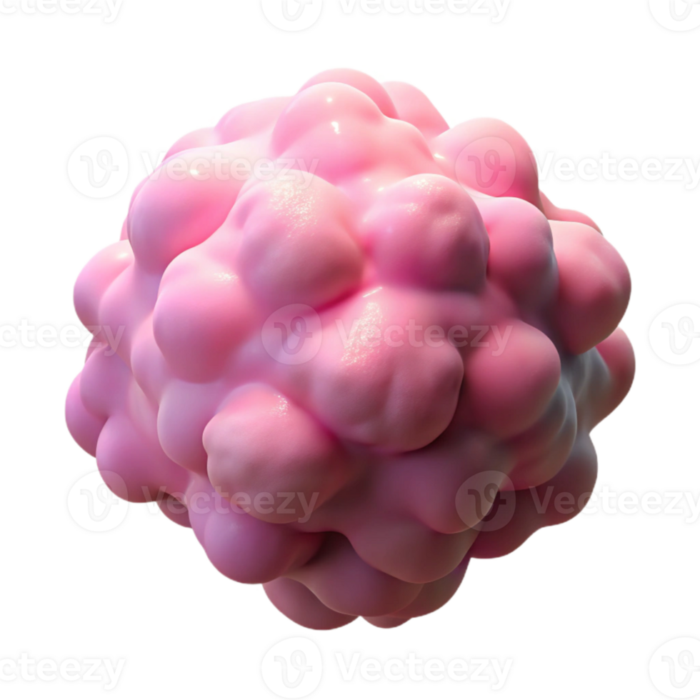 dramatic abstract Pink Smoke Puff Cutout with Soft Edges high resolution png