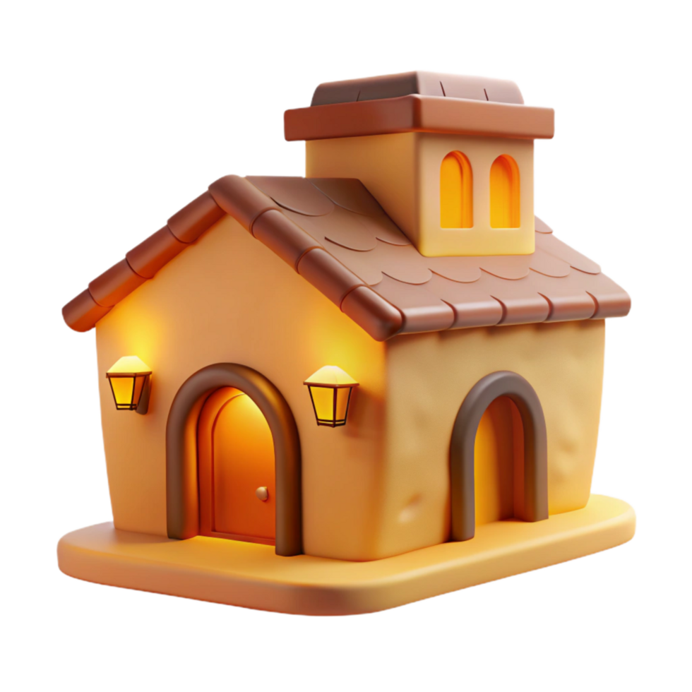wonderful classic Quiet Vespera Hamlet Cutout Soft Yellow Light authentic png