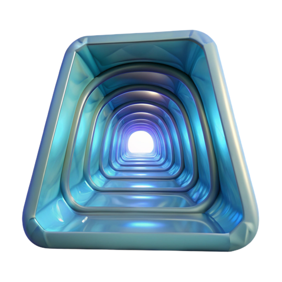 dramatic traditional Quantum Tunnel Transparent Background Isolated Element genuine png