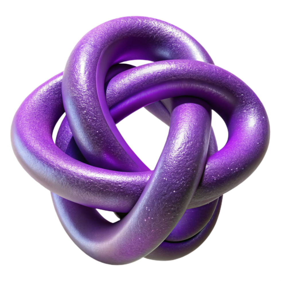 magnificent minimalist Quantum Entanglement Purple Cutout authentic png