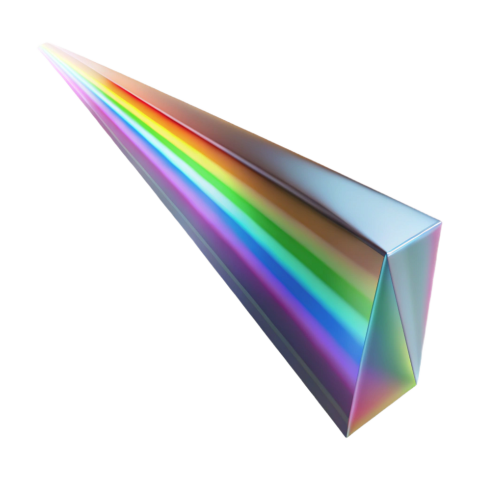 impressive classic Rainbow Light Beams Prism Dispersion Transparent exclusive png