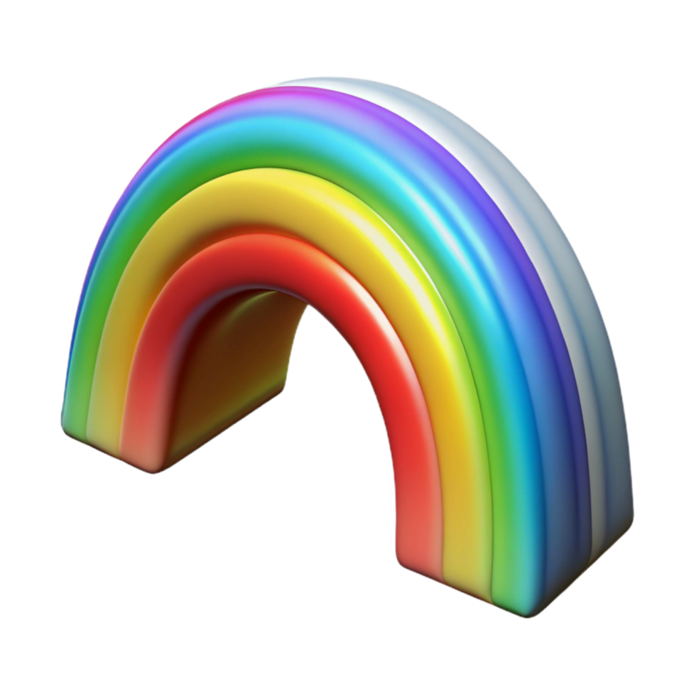 wonderful traditional Rainbow Light Refraction Cutout high resolution png