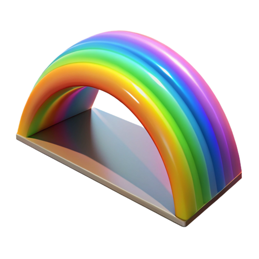 magnificent traditional Rainbow Light Refraction Cutout genuine png