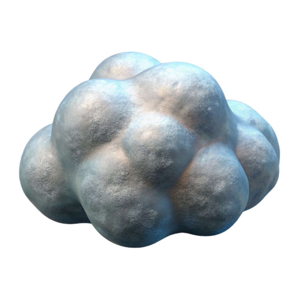 impressive abstract Realistic Cloud Isolated with Transparent Background original png