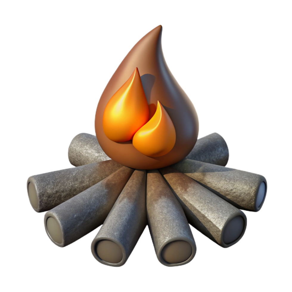 serene contemporary Realistic Embers and Long Shadows Cutout exclusive png