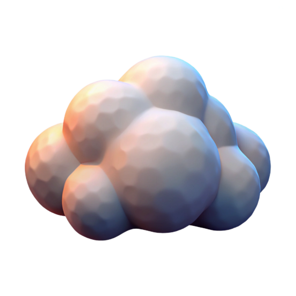 extraordinary creative Realistic Nimbus Cloudscape Isolated with Gradient Sky original png