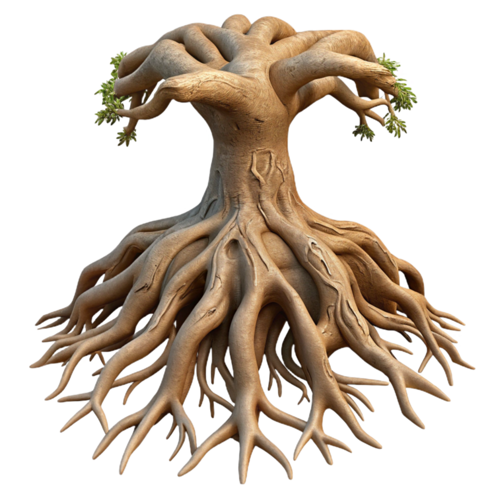 stunning contemporary Realistic Tree Root Cutout Detailed Texture high resolution png