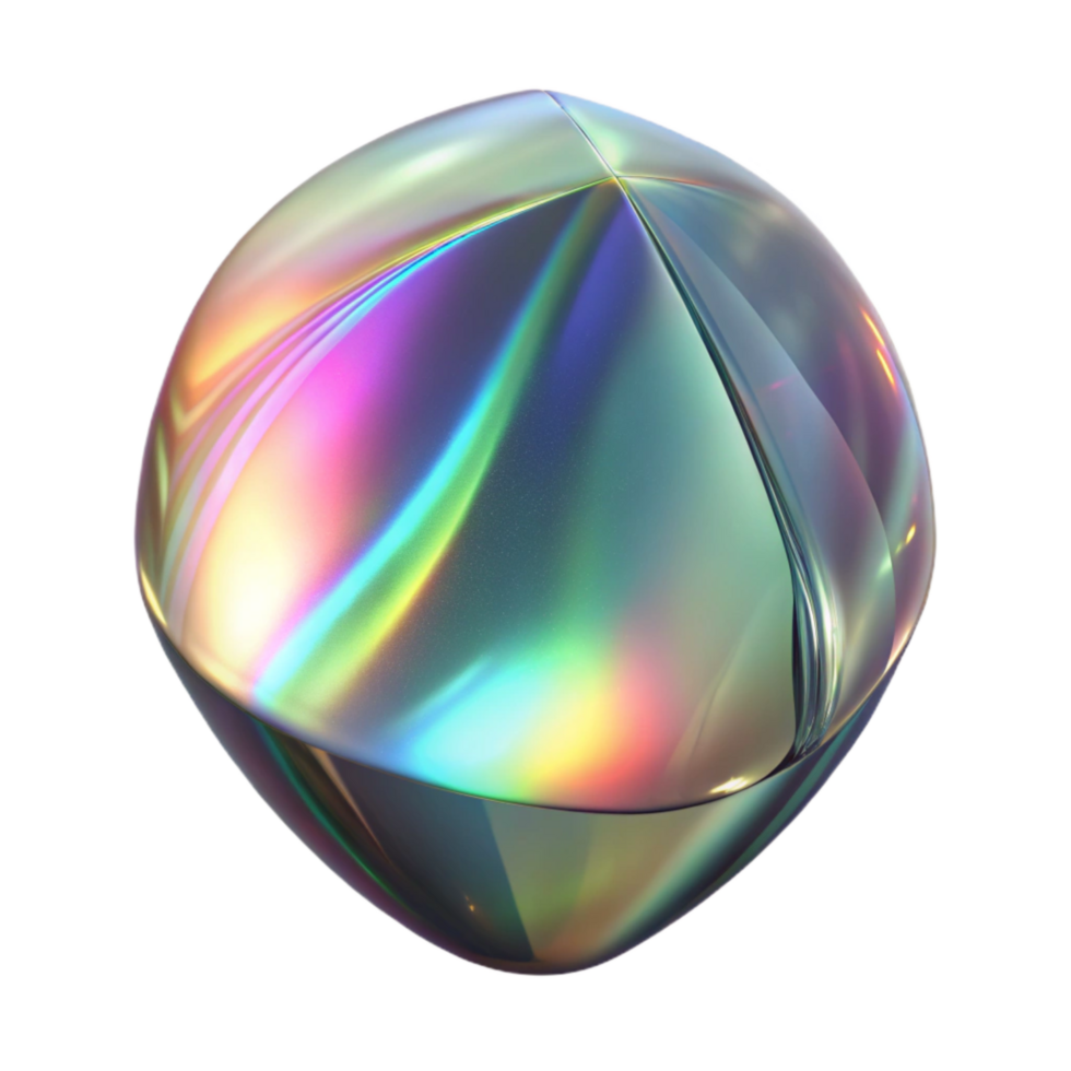 impressive contemporary Refracted Light Through Glass Isolated professional png
