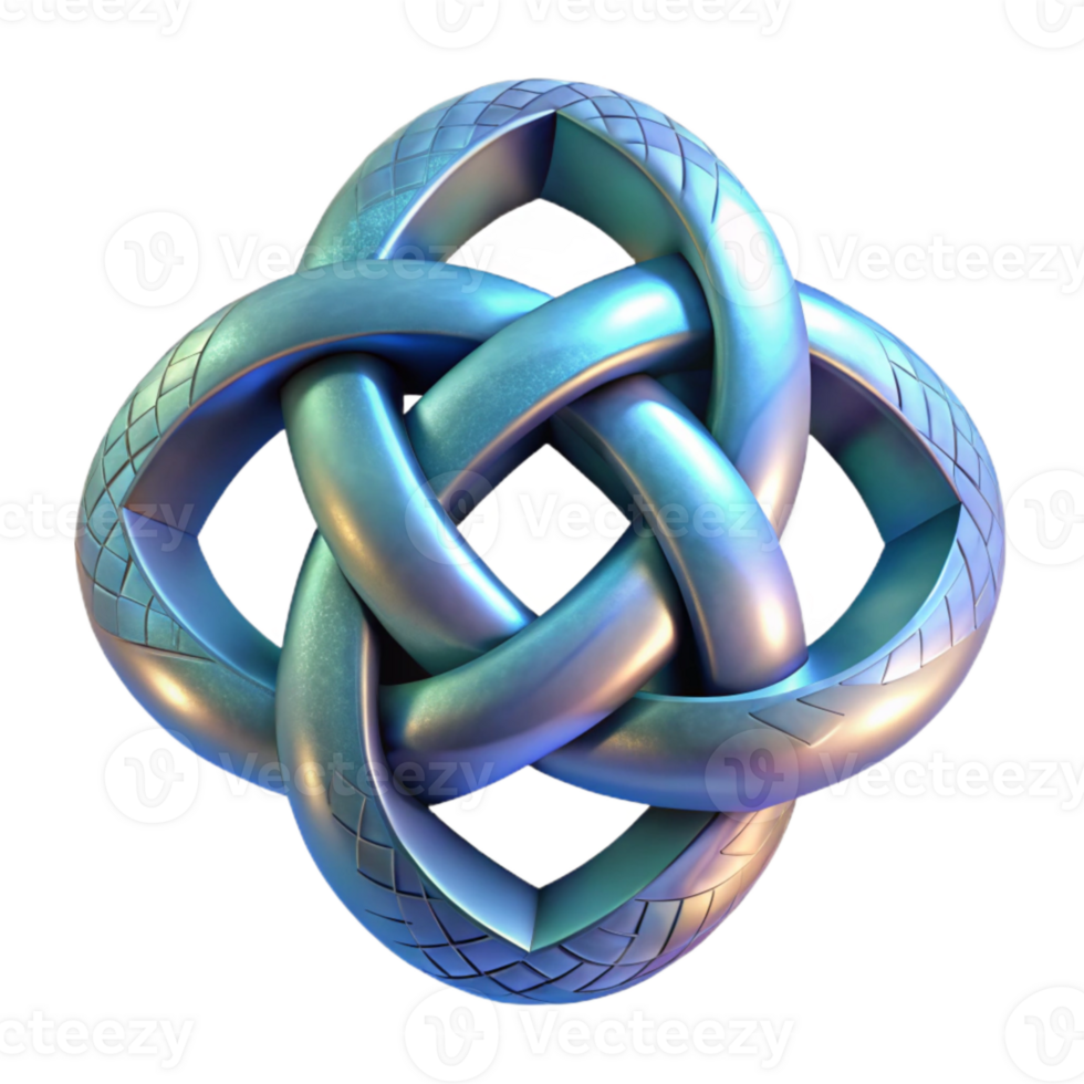 dramatic traditional Rotating Hologram of Celtic Knot Cutout exclusive png