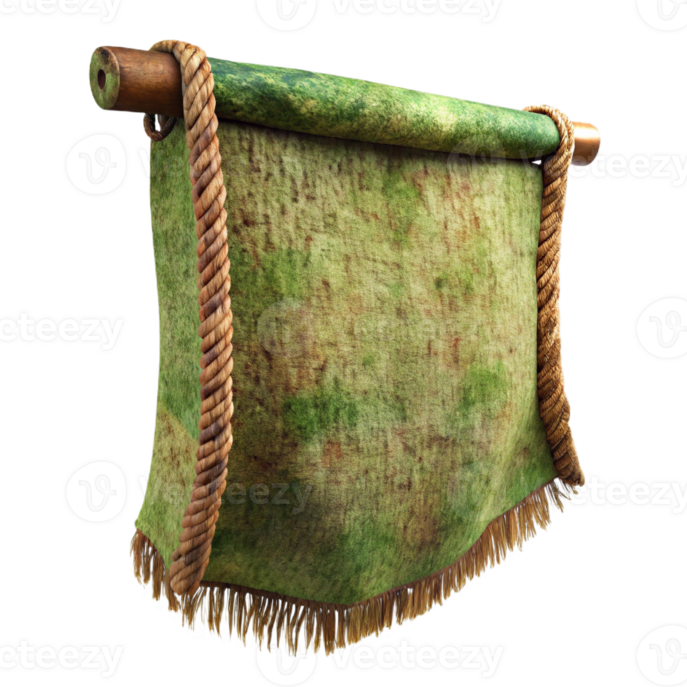 impressive minimalist Rustic Terraverde Tapestry Texture Cutout with Frayed Edge png