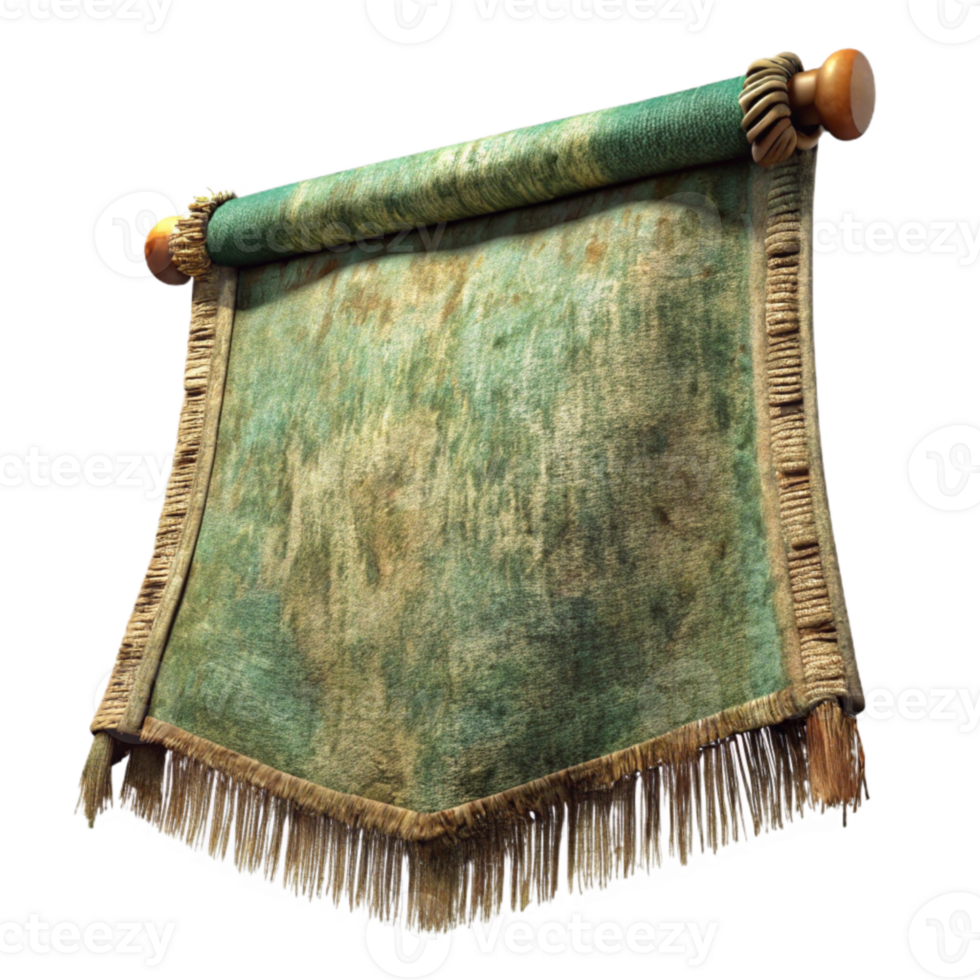 vibrant rustic Rustic Terraverde Tapestry Texture Cutout with Frayed Edge genuine png