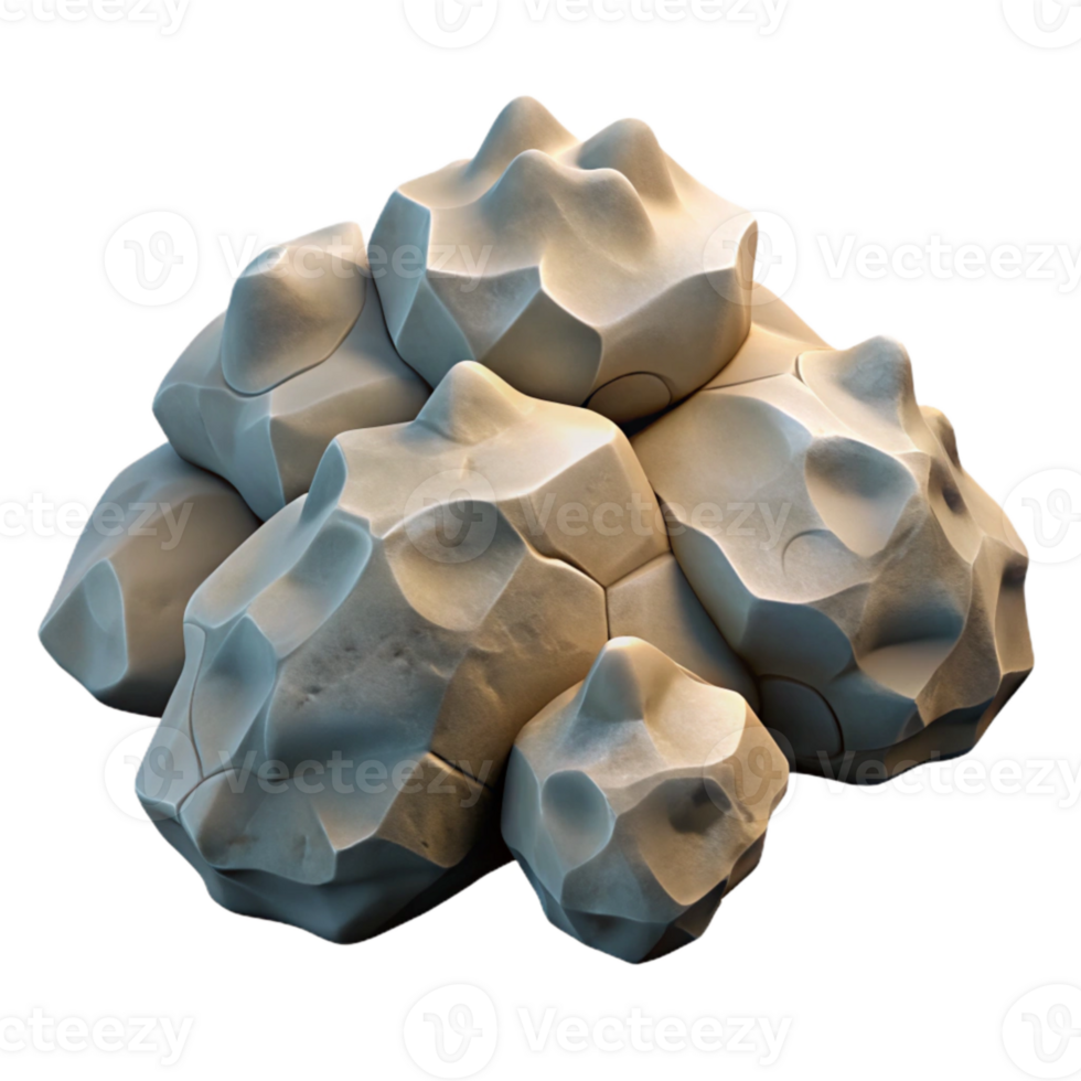 extraordinary traditional Seashore Rocks Cutout Jagged Edges Isolated on Transparent Background original png