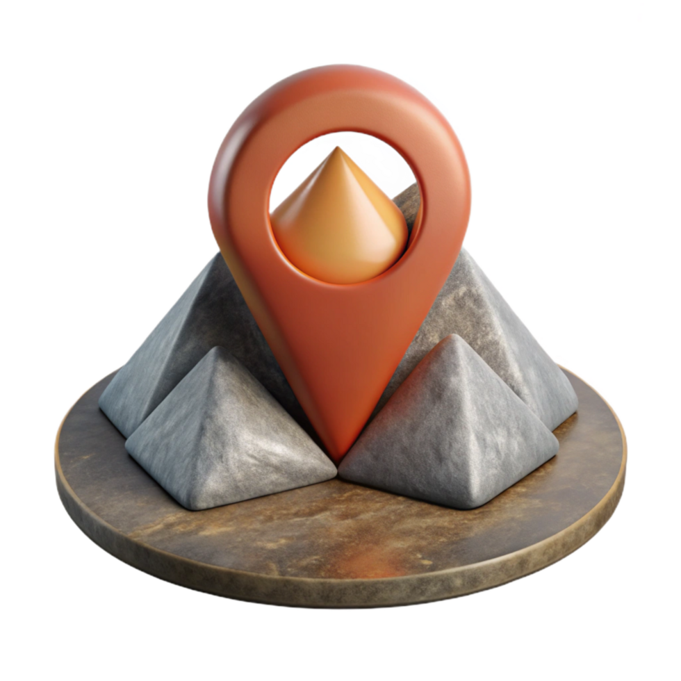 impressive traditional Sharp Zephyr Zone Peaks Isolated detailed png
