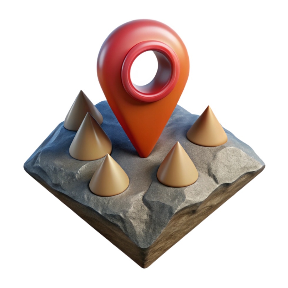 impressive rustic Sharp Zephyr Zone Peaks Isolated detailed png