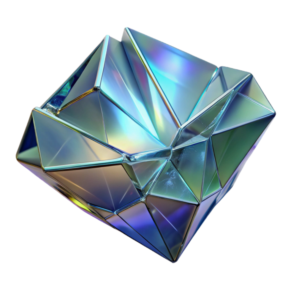 magnificent modern Shattered Glass Shard with Sharp Edges Isolated Element original png