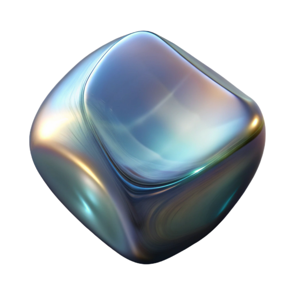 dramatic contemporary Side View Glass Distortion Reflection Isolated Element detailed png