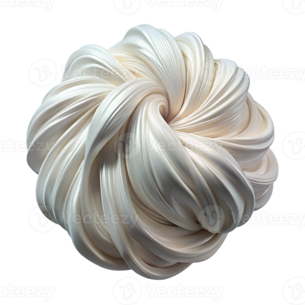 stunning minimalist Silken Strands Delicate White Isolated on Transparent Background premium png