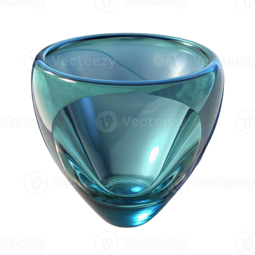 stunning modern Simple Glass Distortion Reflection Cutout high quality png