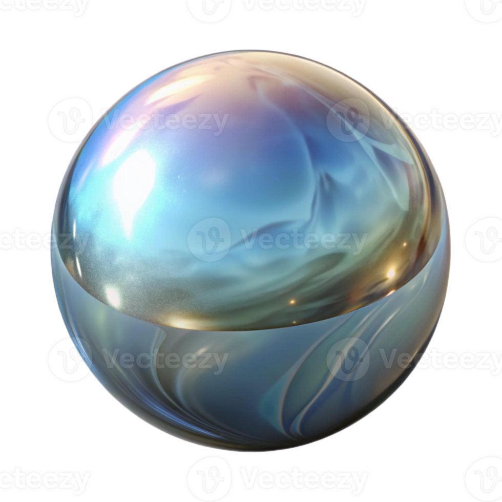 beautiful abstract Simple Glass Distortion Reflection Cutout original png