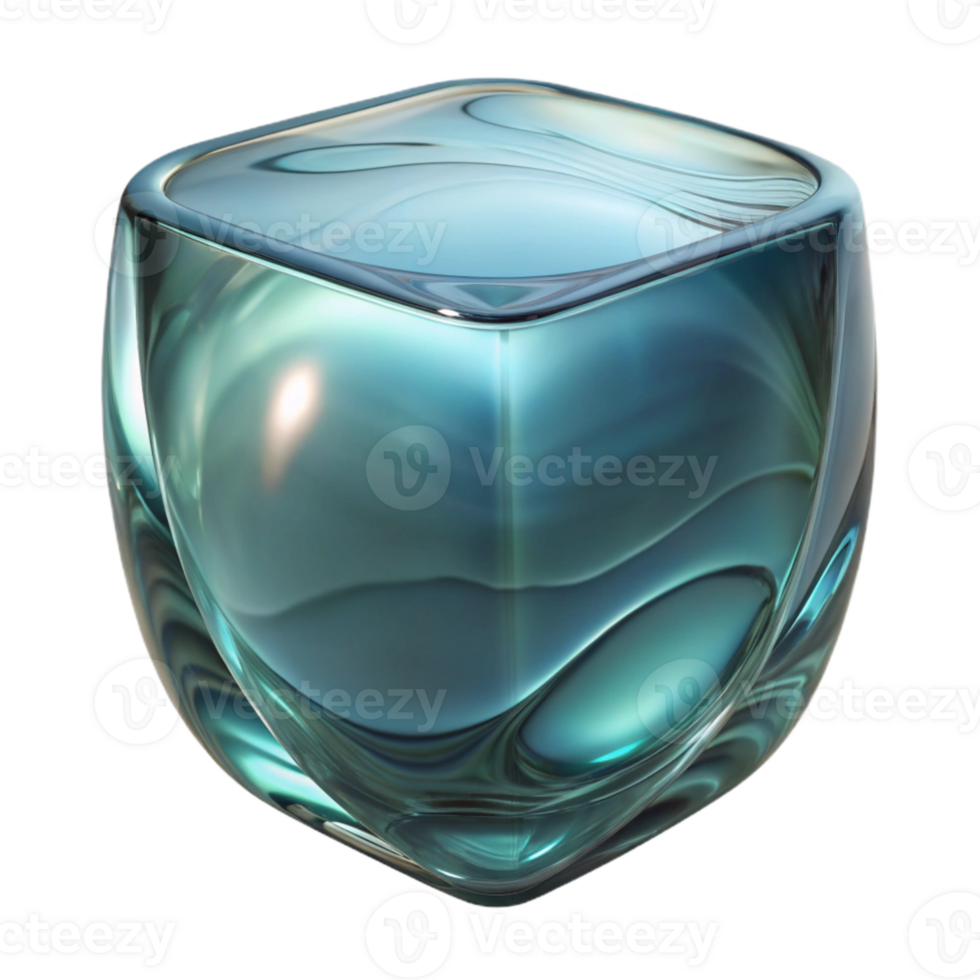 wonderful modern Simple Glass Distortion Reflection Cutout original png