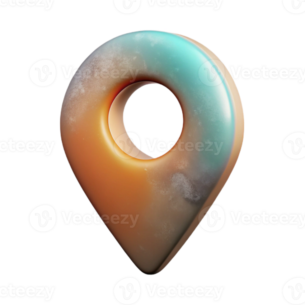 extraordinary creative Simple Spectral Mapping Icon with Shadow Transparent authentic png
