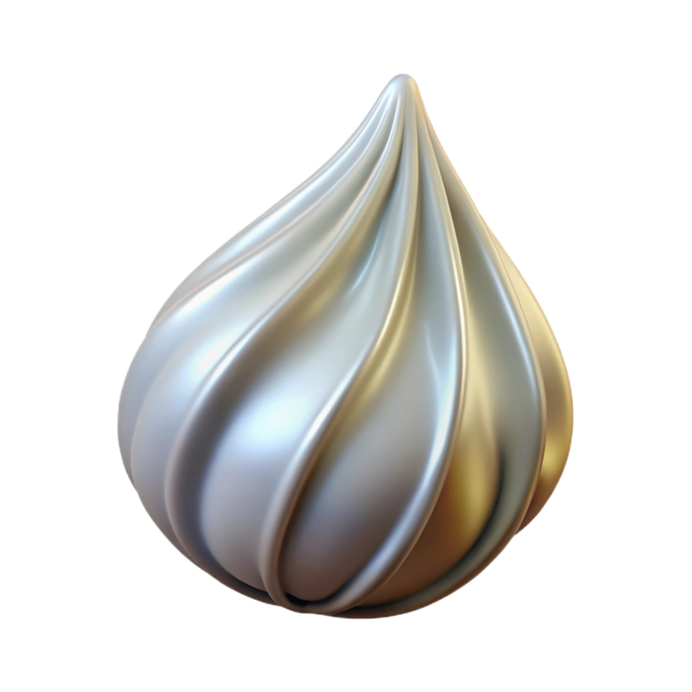 stunning rustic Single Silken Strand with Dewdrop Cutout detailed png