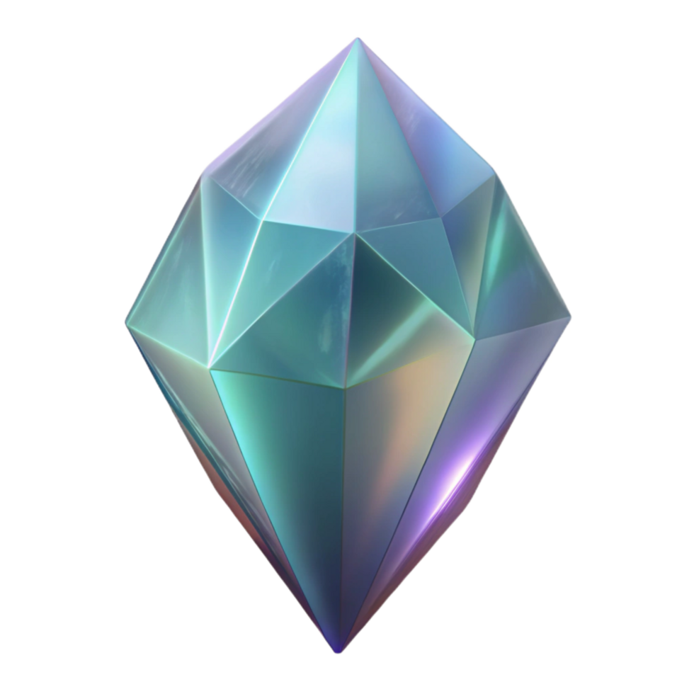 wonderful traditional Soft Edge Crystal Transparent Background Dreamlike Geometry Isolated png