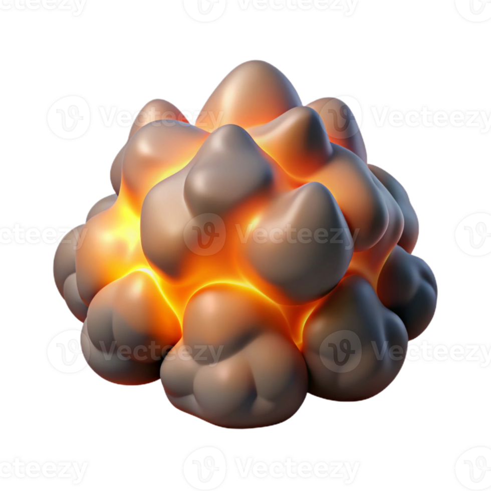 impressive classic Soft Shadows Cutout Embers on Transparent Background professional png