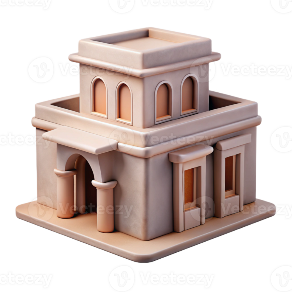 beautiful modern Soft Shadows on Building Cutout professional png