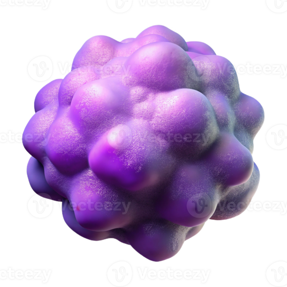 extraordinary creative Soft Purple Particle Cloud with Transparent Background authentic png