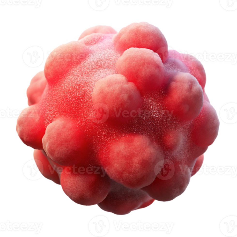 stunning abstract Soft Red Particle Mist with Transparent Background detailed png