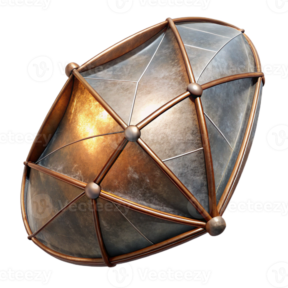 wonderful rustic Solar Sail Isolated with Dynamic Angle Transparent Background authentic png