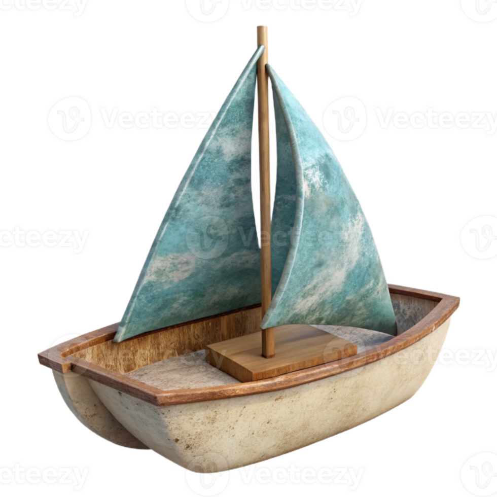 extraordinary contemporary Solitary Sailboat Cutout Transparent Background Calm Seas genuine png