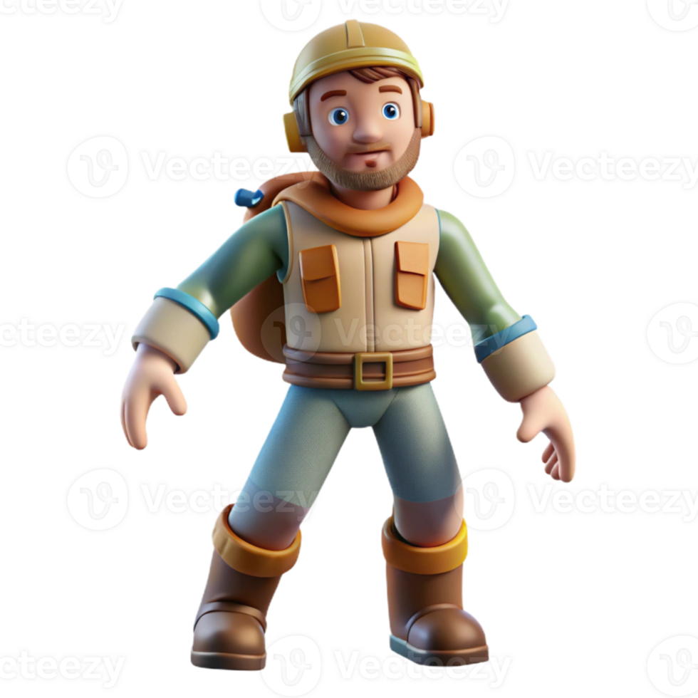 extraordinary classic Space Wanderer Cutout with Dynamic Pose on Transparent Background high resolution png