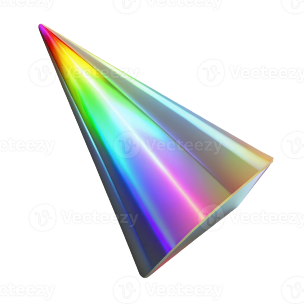 vibrant vintage Spectral Light Beams Transparent Background Isolated detailed png