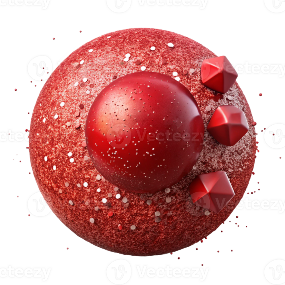 impressive rustic Sparkling Red Particles Cutout Transparent Background professional png