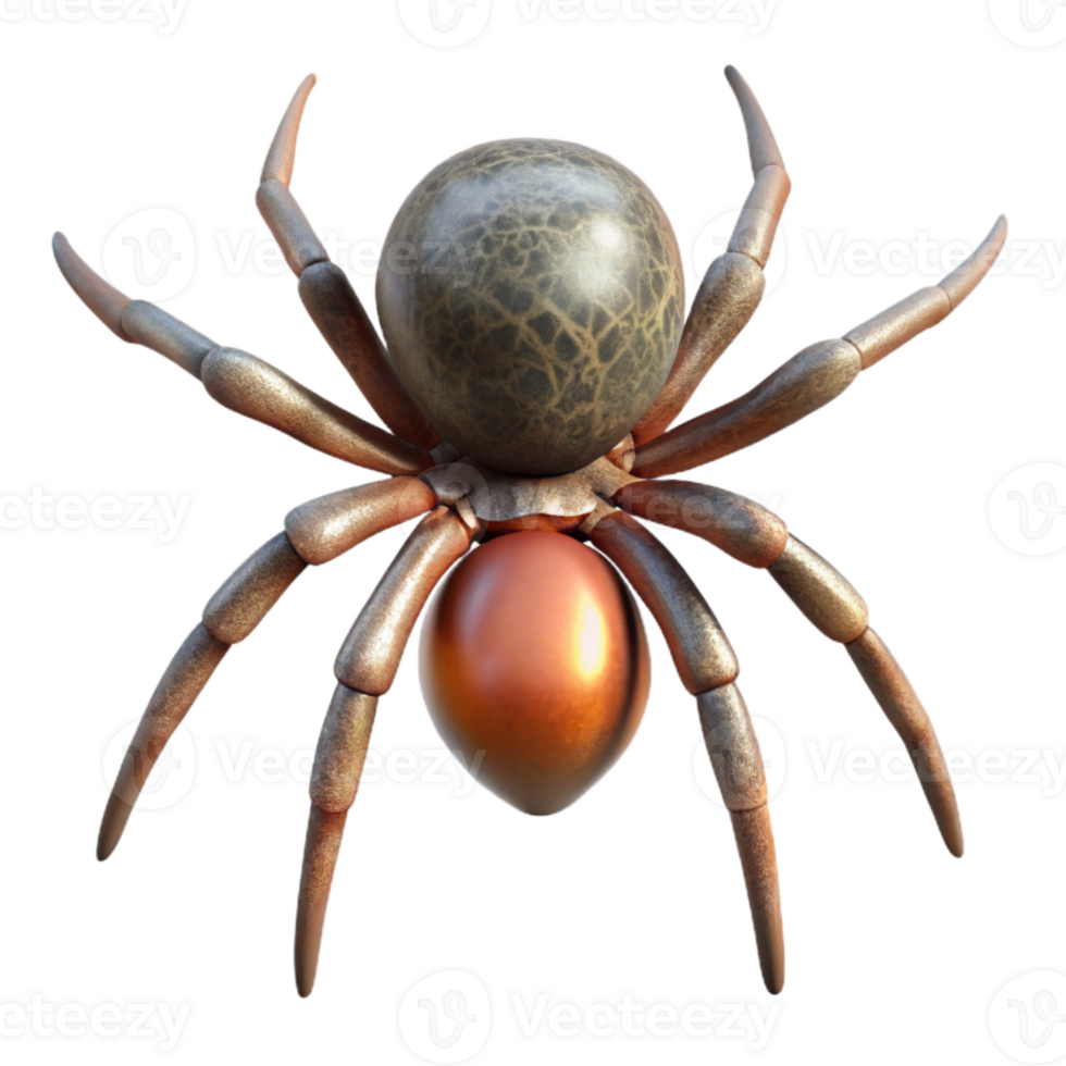 vibrant abstract Spider Silk Isolated Closeup View Transparent Background authentic png