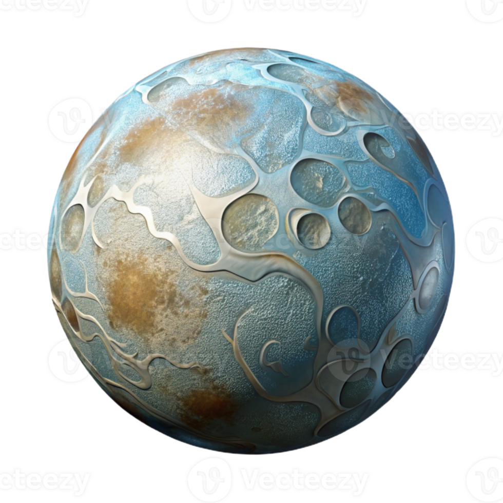 magnificent classic Sphere Illustration Cutout Element with Subtle Lighting genuine png